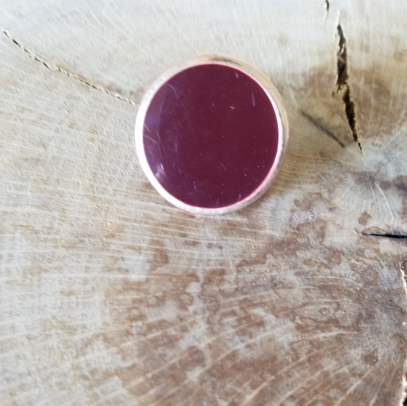 maroon burgandy statement ring - Picture 6 of 6